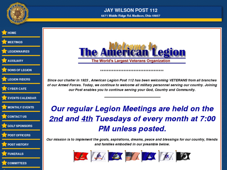 www.americanlegionjaywilsonpost112.org