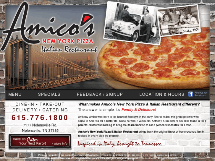 www.amicosnewyorkpizza.com