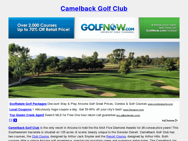 www.camelbackgolfclub.com