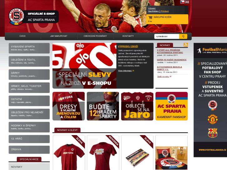 www.fanshopsparta.cz