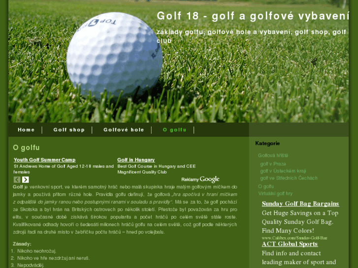 www.golf18.cz