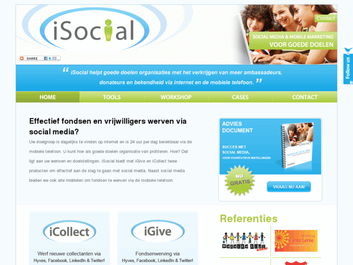 www.isocial.nl