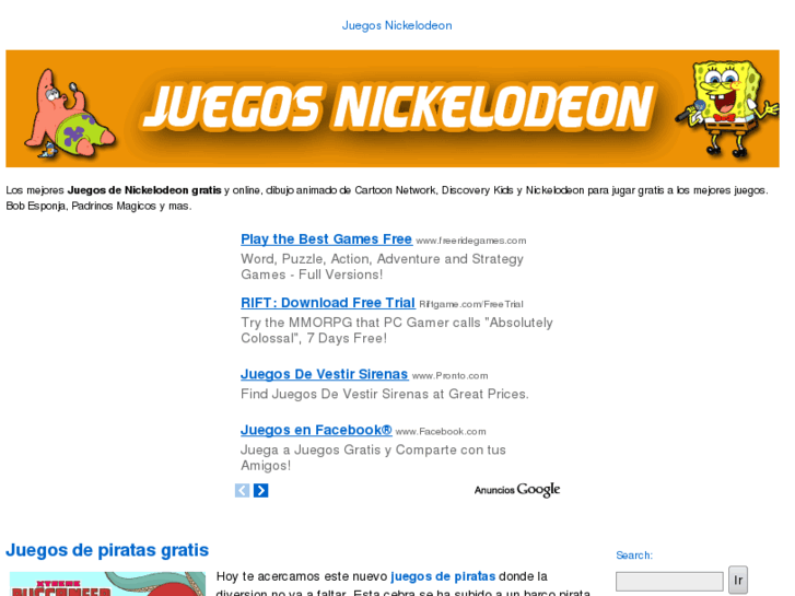 www.juegosnickelodeon.com