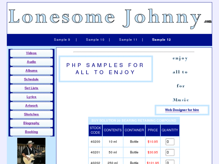 www.lonesomejohnny.com