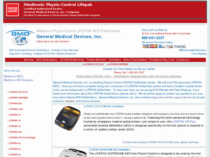 www.medtronic-physio-control-lifepak.com