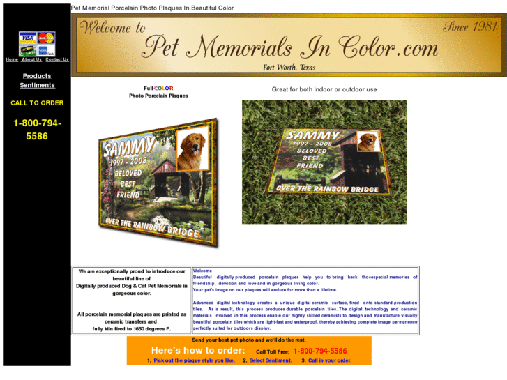 www.petmemorialsincolor.com