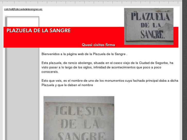 www.plazueladelasangre.es