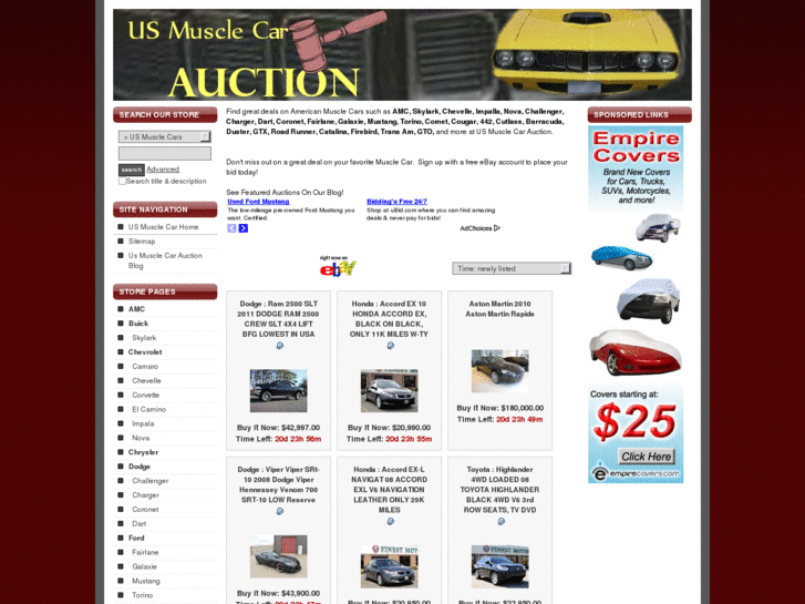 www.usmusclecarauction.com