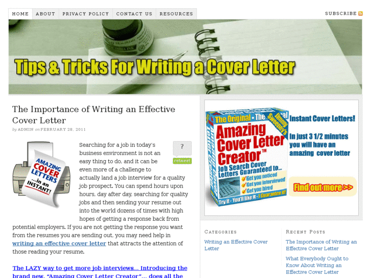 www.writinganeffectivecoverletter.com