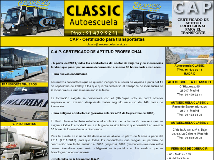 www.autoescuelasclassic.com