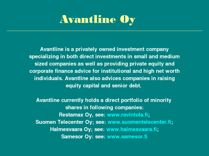 www.avantline.com