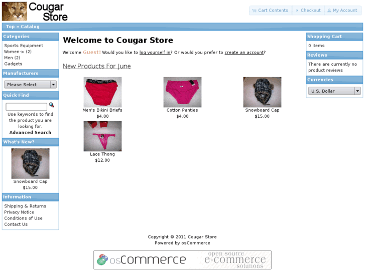 www.cougarstore.net