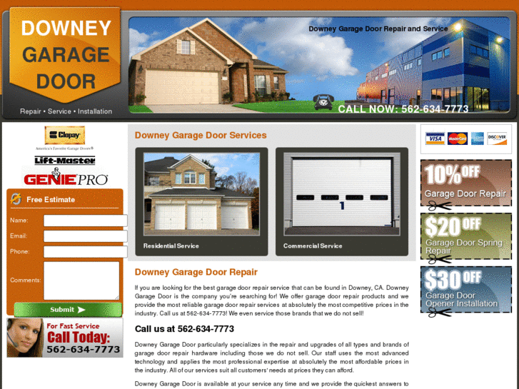 www.downeygaragedoor.net