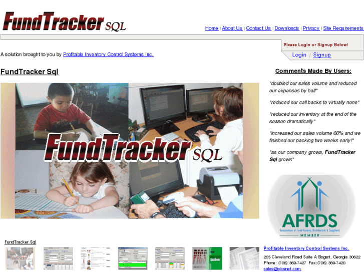 www.fundtrackersql.com