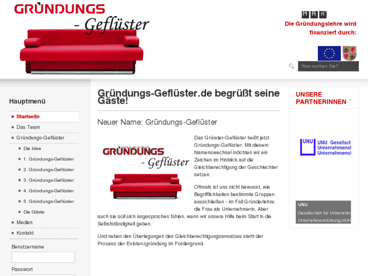 www.gruendungs-gefluester.de