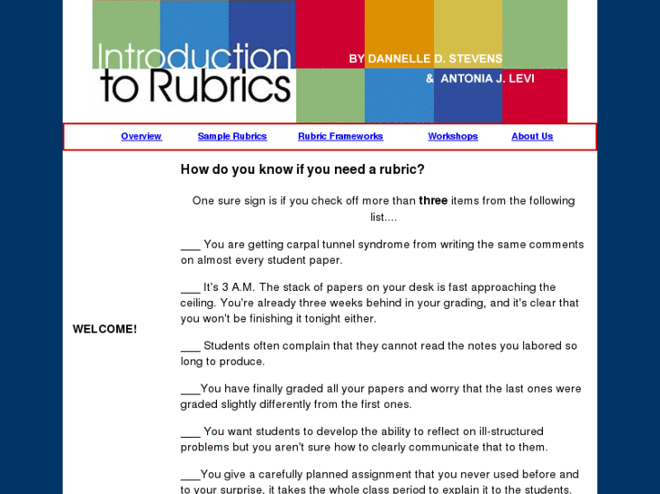 www.introductiontorubrics.com