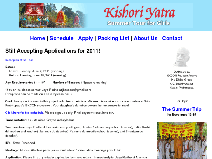 www.kishoriyatra.com