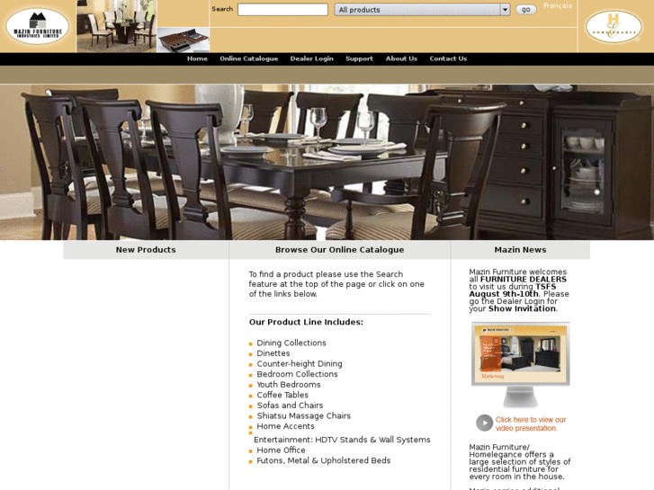 www.mazinfurniture.com