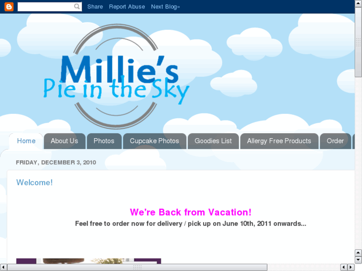 www.milliespieinthesky.com