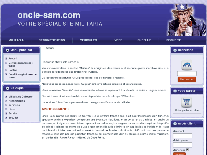 www.oncle-sam.com