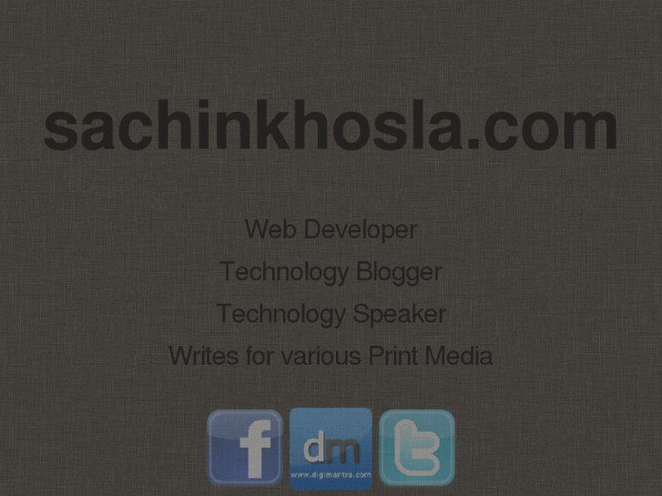 www.sachinkhosla.com