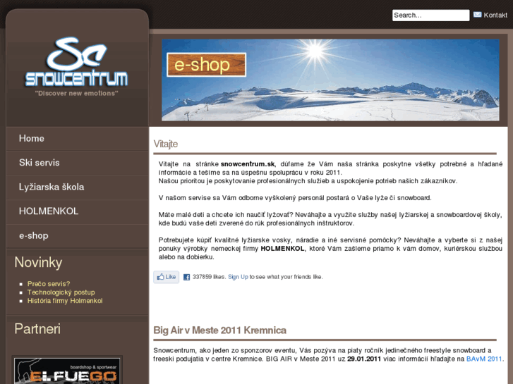 www.snowcentrum.sk