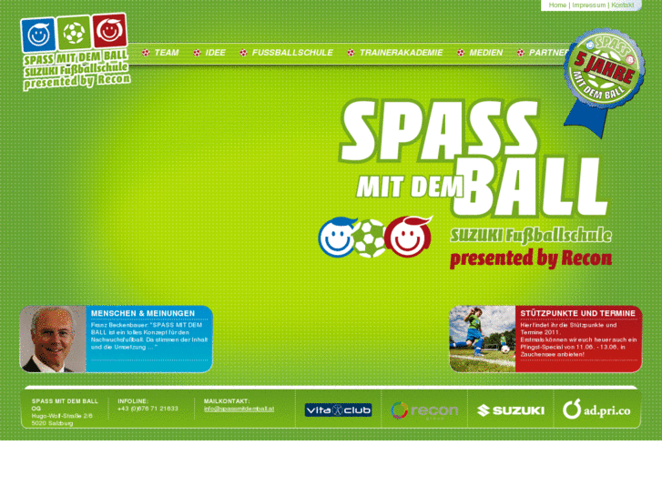 www.spassmitdemball.at