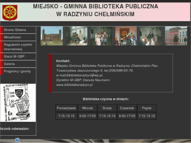 www.bibliotekaradzyn.pl