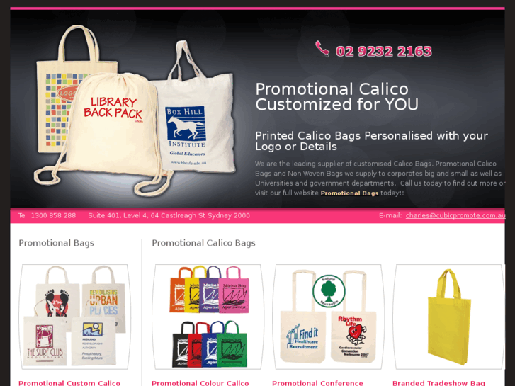 www.calicobags.info