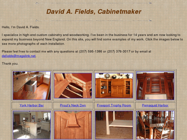 www.davidafieldscabinetmaker.com