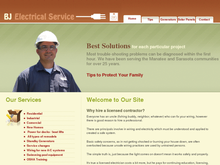 www.electricianbradenton.com