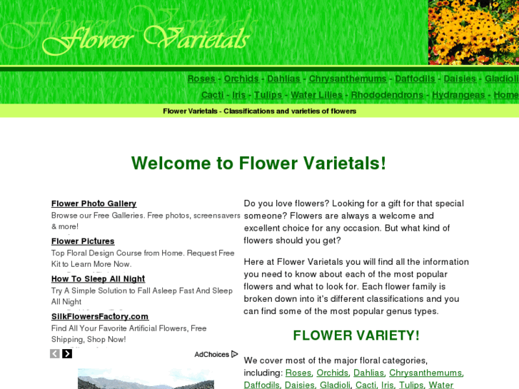 www.flowervarietals.com