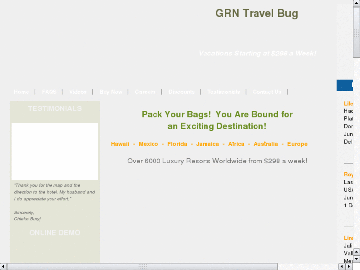 www.grntravelbug.com