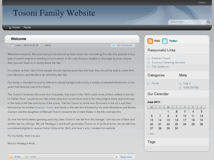 www.tosoni.net