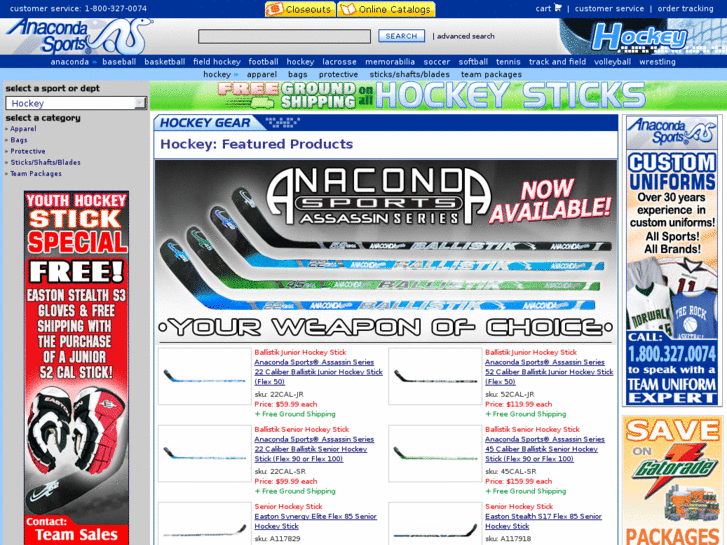 www.anacondahockey.com