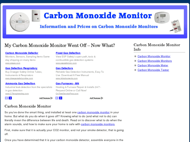 www.carbonmonoxidemonitor.net