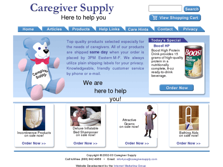 www.caregiversupply.com