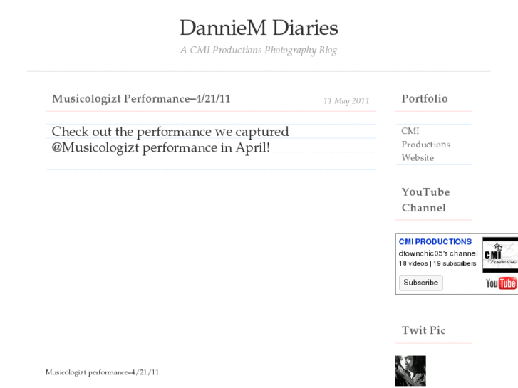 www.danniemdiaries.com