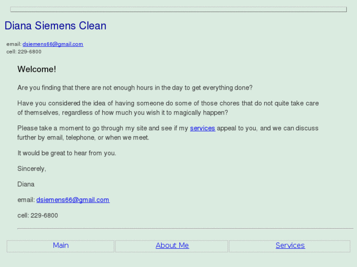 www.dianasiemensclean.com