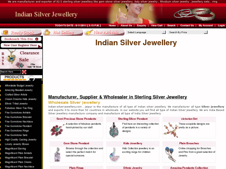 www.indian-silver-jewellery.com