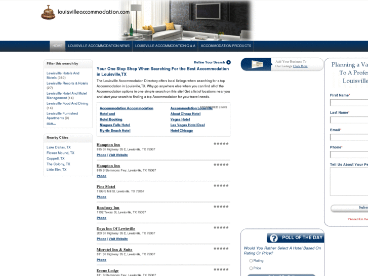 www.louisvilleaccommodation.com