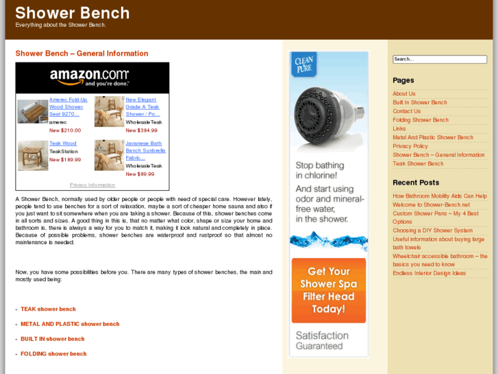www.shower-bench.net