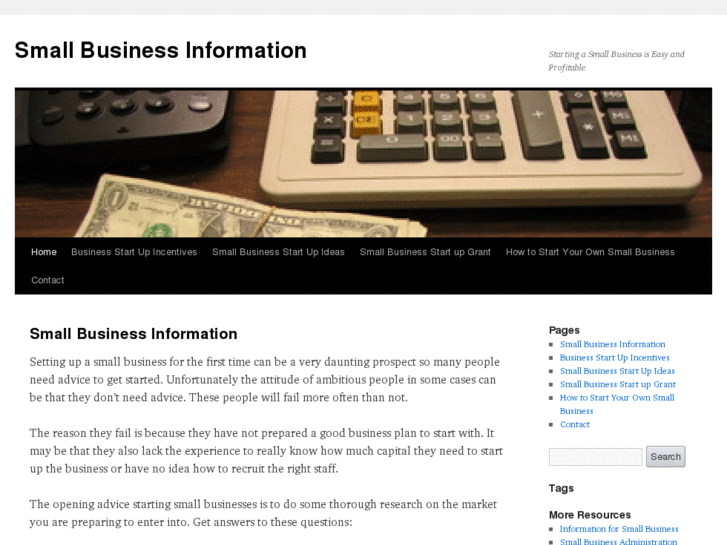 www.smallbusinessinformation.org