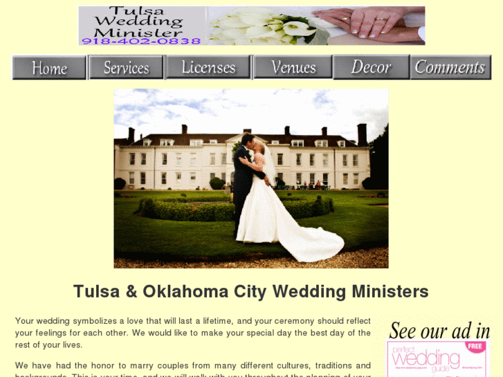 www.tulsaweddingminister.com