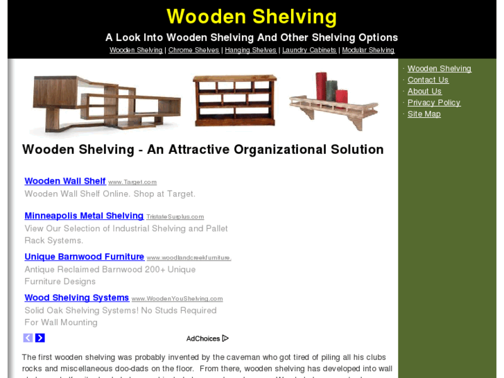 www.woodenshelving.org