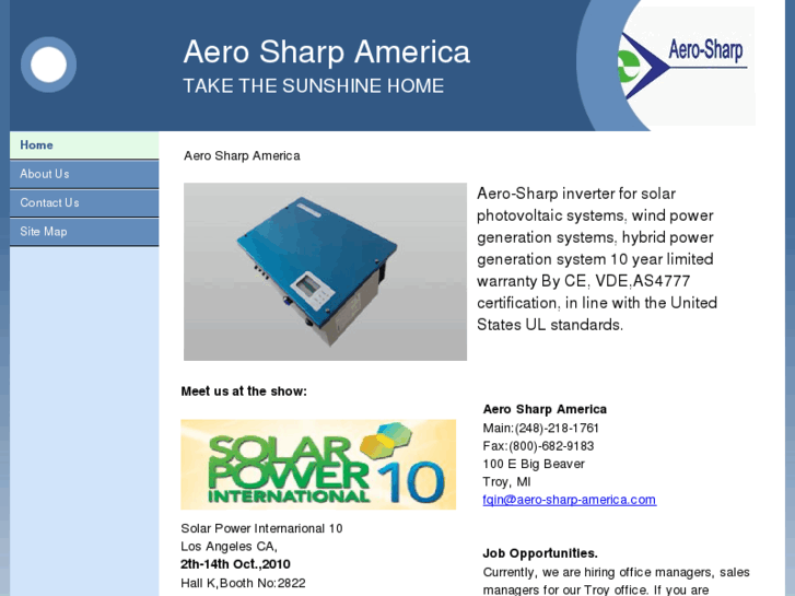 www.aero-sharp-america.com