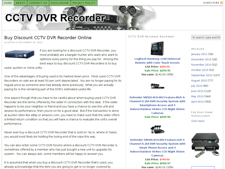 www.cctvdvrrecorder.com