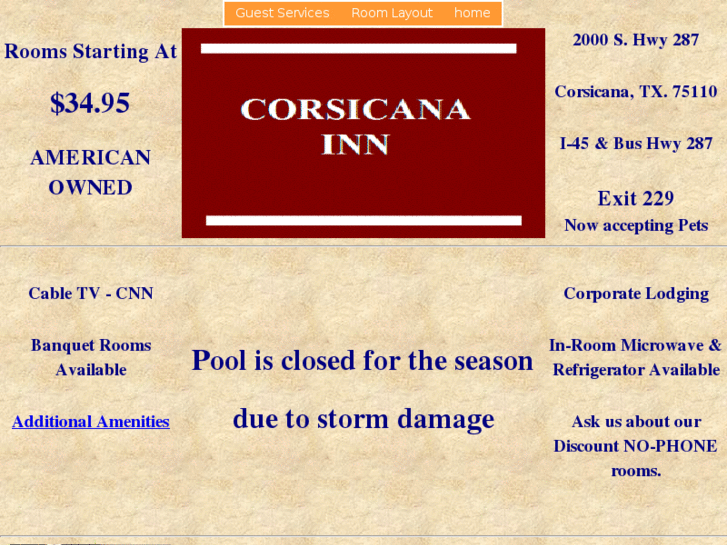 www.corsicanainn.com