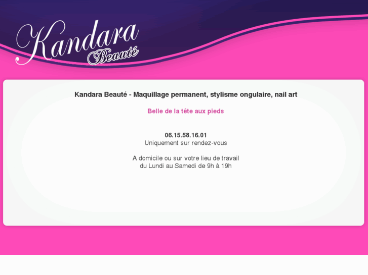 www.kandara-beaute.com