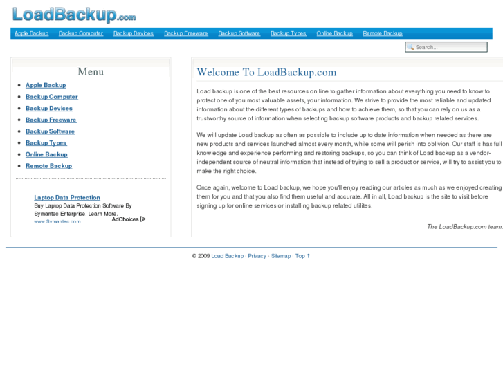 www.loadbackup.com